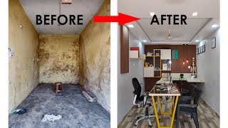 Office Restoration  Architecture interior Design BEFORE amp AFTER  samE STUDIO OFFICE [upl. by Eamon718]