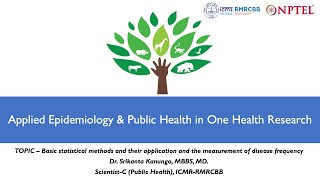 Basic statistical methods and their application and the measurement of disease frequency [upl. by Kenweigh]