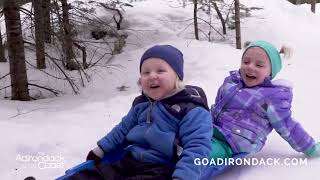 Snowshoeing on the Adirondack Coast [upl. by Maddi]