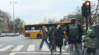 Copenhagen  Denmark 🇩🇰  København Nørrebro  Fredreksberg Center Peter Bangs Vej  Rødovre [upl. by Tobe]