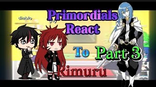 primordials react to rimuru part 3 gacha reaction rimuru Rimurutempest tempest gacha anime [upl. by Ellehcyar]