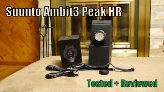 Suunto Ambit3 Peak Tested  Reviewed [upl. by Hanej761]