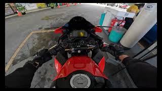 R25 v2  Full System Exhaust Sound  POV  Go Pro Hero 10 Black  4K  HD  Miri Sarawak Malaysia [upl. by Jeromy]