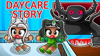 DAYCARE STORY IN ROBLOX [upl. by Osnola]