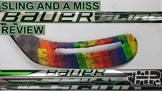 Sling and a miss Bauer Sling hockey stick review [upl. by Murrah373]