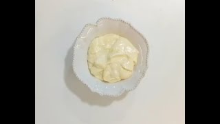 QUICK AND EASY HOMEMADE MAYONNAISE [upl. by Eerbua]