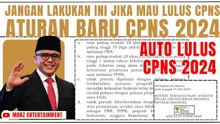 JANGAN LAKUKAN INI JIKA MAU LULUS CPNS 2024  ATURAN BARU PENDAFTARAN CPNS 2024 DAFTAR CPNS 2024 [upl. by Hama]