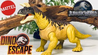 Mattel Dino Escape Shringasaurus Review Jurassic World Wild Pack [upl. by Nosreh]