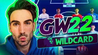 FPL GW22 WILDCARD DRAFT [upl. by Nryhtak917]