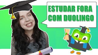 Teste do DUOLINGO aceito em UNIVERSIDADES GRINGAS [upl. by Notreve]