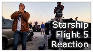 Starship Flight 5 and Super Heavy Booster Catch Reaction [upl. by Mafalda]