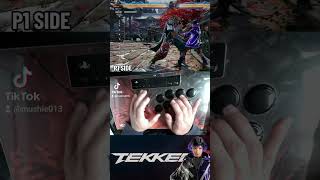 Tekken 8 Wavedash Tutorial  tekken8 fgc fightinggames [upl. by Aicnilav755]