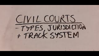 ALevel LAW OCR PAPER 1  ELS CIVIL COURTS [upl. by Jovitta24]