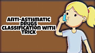 Antiasthmatic drugs classification trick in hindi learn antiasthmatic drugs in just 2 minutes [upl. by Atteynek]