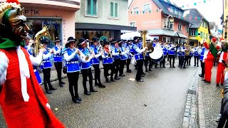 Das Yacherlied  Musikverein Yach  Fasnet in Elzach 2020 🇩🇪 [upl. by Takashi]