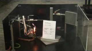 HFO1234yf flammability test  970 Celsius [upl. by Llyrad190]