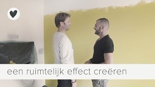 drie manieren om een ruimtelijk effect te creëren  vtwonen  tips [upl. by Remy]