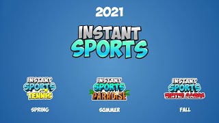 INSTANTS SPORTS  2021 ROADMAP  TENNISPARADISEWINTER GAMES [upl. by Hakym]