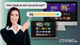 Hommerson online casino account aanmaken  Casinonl [upl. by Sarad]