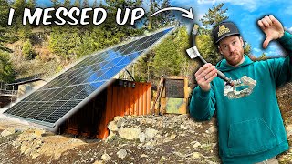 Upgrading Our DIY OFFGRID Power System immediately broken [upl. by Watkin]