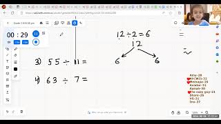 Grade 3 Maths Olympiad Class26 Division by Long division method [upl. by Euqirdor]