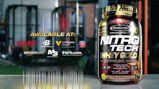 MuscleTech Nitro Tech Whey Gold Review  واي بروتين مسل تك نيترو تك [upl. by Vada]