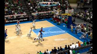 Euroleague 2K10  PC Gameplay [upl. by Anahsat448]