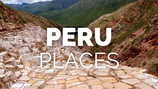 10 Best Places to Visit in Peru  Travel Video [upl. by Artemahs397]