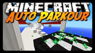 Minecraft AUTO PARKOUR Downloadable MiniGame [upl. by Clotilde555]