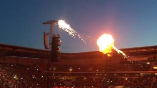 RAMMSTEIN  Du Hast  Pyro Show  Prague  Praha  Prag  28052017 [upl. by Barnard]