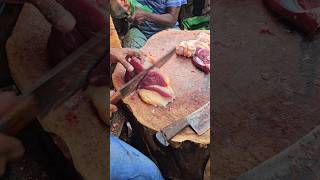 Super smooth beef cutting skill  Original deshi ox beef cutting [upl. by Anrim]