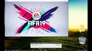 How to fix FIFA 19 stucked at loading screen No downloads  100  work [upl. by Jurdi]