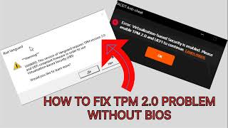 HOW TO FIX VALORANT OR FACEIT AC TPM 20 WITHOUT BIOS X99 XEON OLD CPU [upl. by Evot]