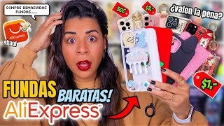 COMPRÉ TODAS las FUNDAS de IPHONE de 1 de ALIEXPRESS😱 ¿valen la pena [upl. by Rakel847]