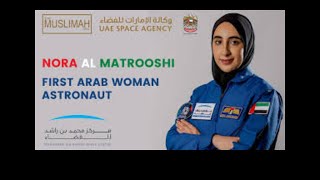 ARAB First WOMEN ASTRONAUT from 🇦🇪 [upl. by Latterll]