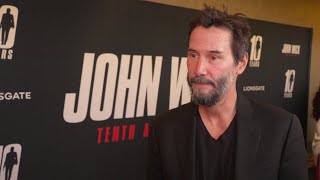 Keanu Reeves Ian McShane Chad Stahelski Interviews  JOHN WICK 10th Anniversary [upl. by Gierk]