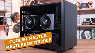 Cooler Master Masterbox NR200P – ett genomtänkt Mini ITXchassi [upl. by Rebmeced]