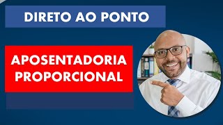 Aposentadoria Proporcional EM 2021  A VERDADE [upl. by Michaeu604]