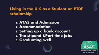 Living in the UK as a Student on PTDF Scholarship [upl. by Llenoj]