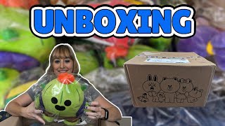 Brawl StarsMerchandise Unboxing PLUSHIES [upl. by Asserrac]