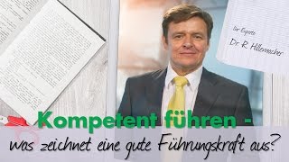 Kompetent führen  was zeichnet eine gute Führungskraft aus  Soft Skills Circle [upl. by Alracal]