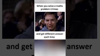 Memes to maths🤣🤣😂😁math memes funnyshorts shorts [upl. by Neevan352]