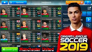 Plantilla del Manchester United para el dls 20222023Dream league soccer 19 [upl. by Isiah]