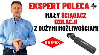 Czym ściągać izolacje z kabli okrągłych i jak  EKSPERT POLECA  KNIPEX 16 30 135 [upl. by Bonneau]