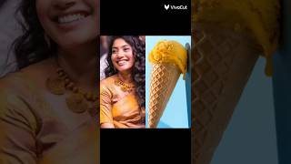 tamil actress 🆚 ice cream schannel trendingshorts [upl. by Chura396]