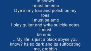 The Emo Song Lyrics 00 [upl. by Iruy655]