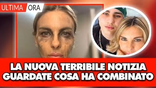 Martina Colombari la nuova notizia choc sul figlio guardate cosa ha combinato [upl. by Nordin]