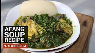 Afang Soup Recipe [upl. by Ihtak]