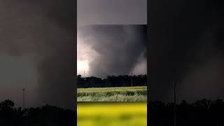 Monster EF4 tornado filmed just west of Shawnee OK during the forgotten outbreak in Oklahoma [upl. by Tila]