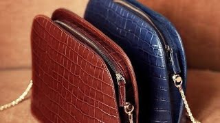 The new collection of leather handbags best ideas ledies purses youtube bagscollection leather [upl. by Nahtnanhoj]